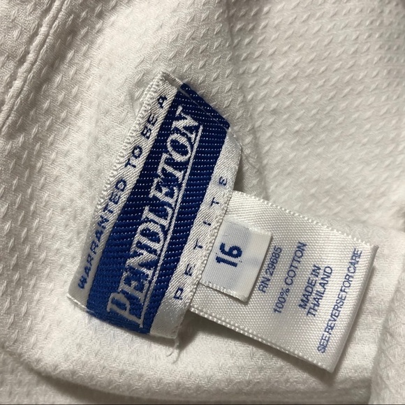 Pendleton Button-Up Blouse - Picture 6 of 6